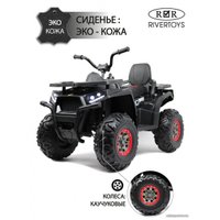 Электроквадроцикл RiverToys H999HH (черный)