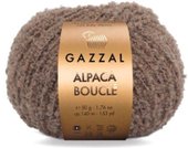 Alpaca Boucle 126 50 г 140 м (грильяж/коричневый)