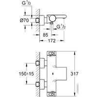 Смеситель Grohe Grohtherm 2000 New 34174001