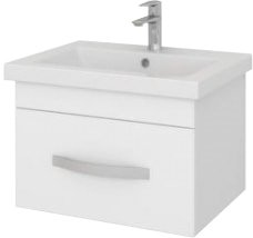 Какса-А Тумба Квадро 50 подвесная под умывальник Como 50 (белый)