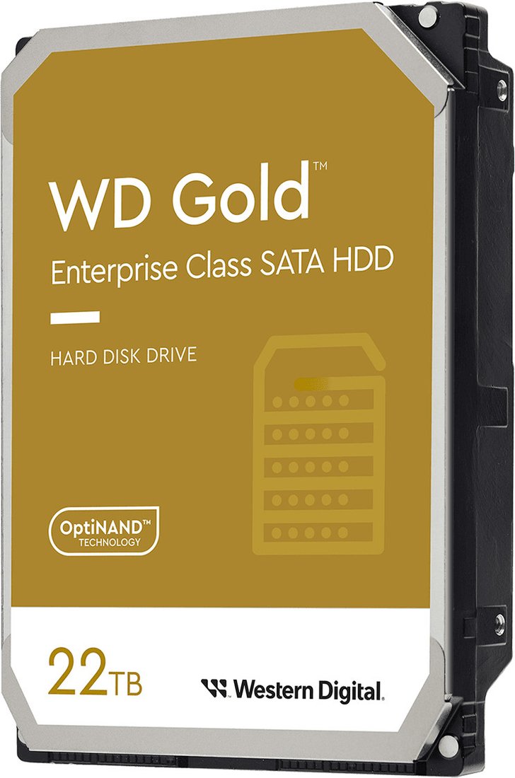 

Жесткий диск WD Gold 22TB WD221KRYZ