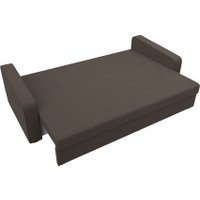 Диван Лига диванов Лига-009 124152 (рогожка амур коричневый)