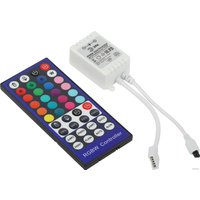 Контроллер RGBW ЭРА RGBW-Controller-12/24V-96/192W-IP20-IR Б0061113