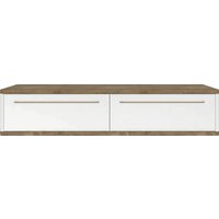 Туалетный столик без зеркала Shtabe Royal 5210 эко (дуб веллингтон/р.золото)