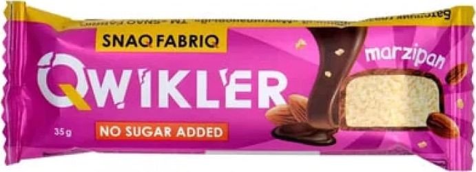 Протеиновый батончик Snaq Fabriq Qwikler (35 г, марципан)