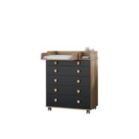Детский комод Incanto Мишка с органайзером 800/5 PK-0060/05 (дуб/графит)