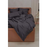 Евро комплект постельного белья Sofi De MarkO Моне Евро 2н Евро-СС-М-ан (антрацит)