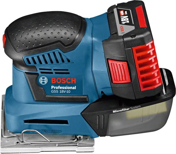 

Виброшлифмашина Bosch GSS 18V-10 Professional 06019D0200 (без АКБ)