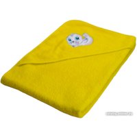 Полотенце с капюшоном Goodness Детское 100x100 (желтый/пчелка)