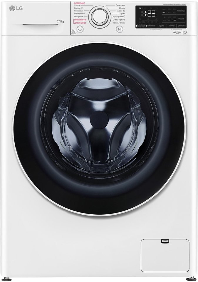 

Стирально-сушильная машина LG F2V3HG0W