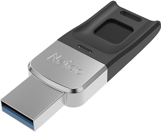 

USB Flash Netac US1 32GB (черный/белый)