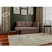 Тахта Мебель-АРС Алиса (бархат, серо-шоколадный star velvet 60 coffee)