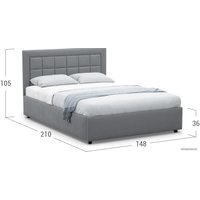 Кровать Moon Family Noemi 1222/К002010 160x200