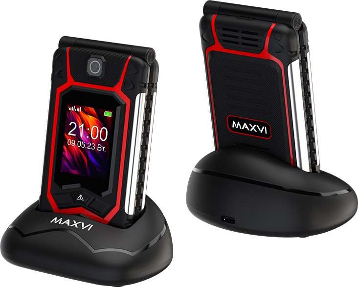 

Телефон Maxvi E10ds (красный)