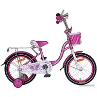 Детский велосипед Favorit Butterfly 16 2020 (розовый/белый)