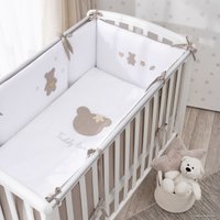 Детский комплект постельного белья Perina Teddy love ТЛ2.140-01.12 (2 предмета, песочный)