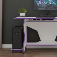 Геймерский стол VMMGame Spaceone Light 140 Purple SO-2-WEPU