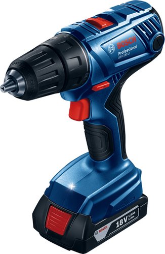 Дрель-шуруповерт Bosch GSR 180-LI Professional 06019F8121 (с 2-мя АКБ, кейс)