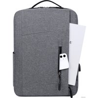 Городской рюкзак Miru Skinny 15.6 MBP-1050 (серый)