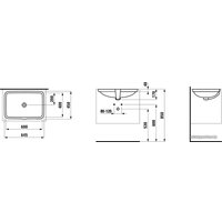 Умывальник Laufen Pro S 8119650001091 64.5x45