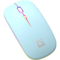 Мышь Defender Coda MB-261 (голубой/белый)