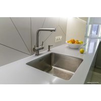 Кухонная мойка Omoikiri Tadzava 44-U/I-IN Quadro 4993509 (нержавеющая сталь)