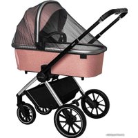 Универсальная коляска Carrello Optima CRL-6503 (2 в 1, mirror grey)