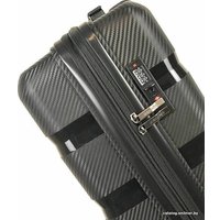 Чемодан-спиннер Mironpan 11195 57 см (черный)
