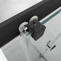 Душевой уголок Triton Фикс-Блэк 120х90 (без поддона)