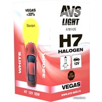 Галогенная лампа AVS Vegas H7 12V 55W 1шт [A78143S]