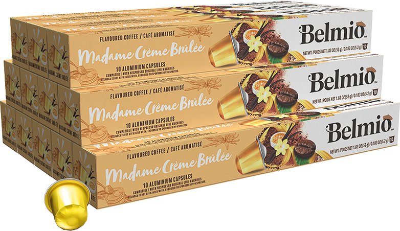 

Кофе в капсулах Belmio Madame Creme Brulee 120 шт