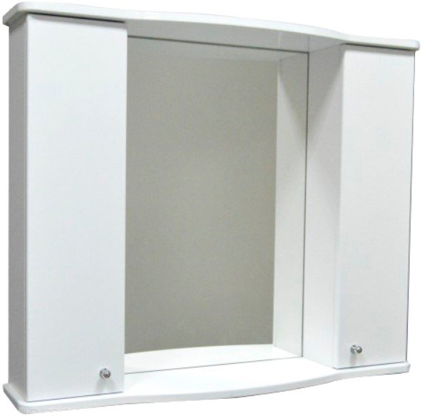 

Гамма Шкаф с зеркалом для ванной 85.8