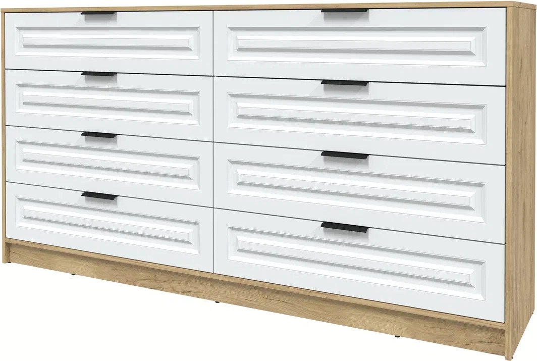 

Комод Интерлиния Концепт КТ-К197 Деко (дуб золотой/белый)