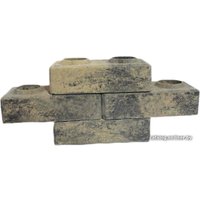 Гиперпрессованный кирпич Лего кирпич 240x120x65-150-100 облицовочный (белый мрамор)