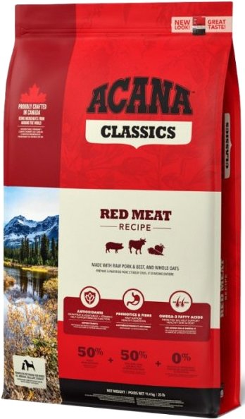 

Сухой корм для собак Acana Classics Red Meat (ягненок, говядина и йоркширская свинина) 14.5 кг
