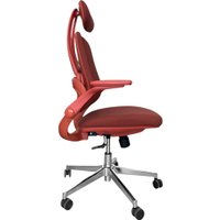 Офисное кресло SitUp Kwin Red Chrome (ткань Red/Red)
