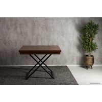 Стол-трансформер Levmar Cross D44/S53 (миланский орех/черный)