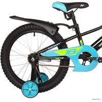 Детский велосипед Novatrack Valiant 18 2022 183VALIANT.BK22 (черный)