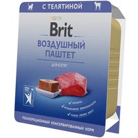 Консервированный корм для кошек Brit Premium с телятиной для котят 100 г