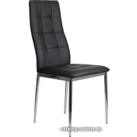 Стул AksHome Sky (черный/хром, экокожа)