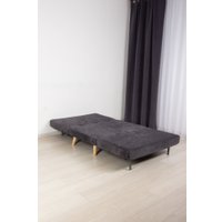 Диван DiArt Элли 1000 (велюр Sensey graphite/ножки светлые)