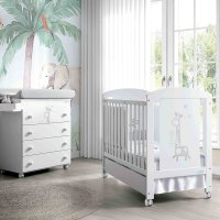 Классическая детская кроватка Micuna Sabana (белый)