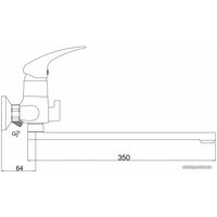 Смеситель Gross Aqua Basic 7211257C-35F