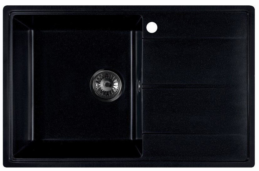 

Кухонная мойка Marblan Magnum L (оникс, с сифоном)