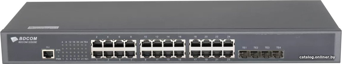 Управляемый коммутатор 3-го уровня BDCOM S2900-24T4X