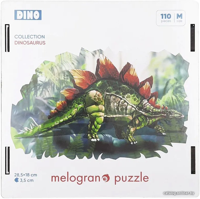 Пазл Melograno Динозавр Стегозавр MPZCD5-M (110 эл)