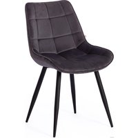 Стул TetChair Abruzzo 8060 (серый HLR-21/черный)