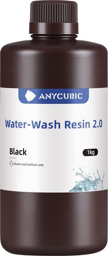 Фотополимер Anycubic Water-wash 2.0 SSX2BK-10 (1л, черный)