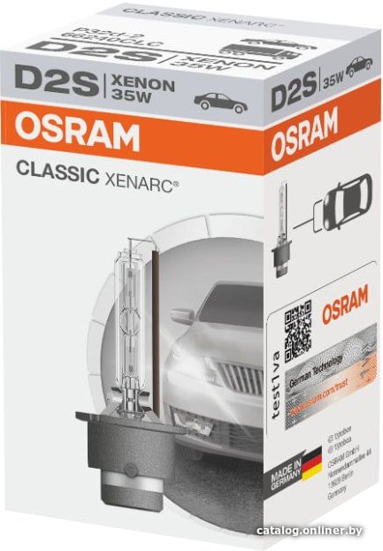 Ксеноновая лампа Osram D2S Xenarc Classic 1шт