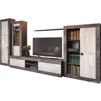 Горка КМК Мебель Лондон 0919 (оникс/бетон светлый) в Бобруйске